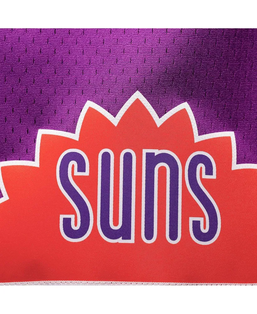 Men's Mitchell & Ness Purple Phoenix Suns Big and Tall Hardwood Classics Team Swingman Shorts