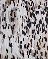 Closeout! Kenneth Cole New York Abstract Leopard 3 Piece Duvet Cover Set, King