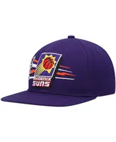 Men's Mitchell & Ness Purple Phoenix Suns Hardwood Classics Retro Bolt Deadstock Snapback Hat