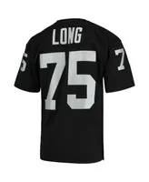 Men's Mitchell & Ness Howie Long Black Las Vegas Raiders 1983 Authentic Throwback Retired Player Jersey