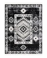 Bayshore Home High-Low Pile Upland UPL03 7'10" x 10' Area Rug