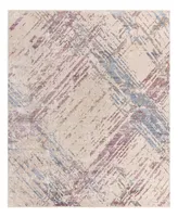 Closeout! Bayshore Home High-Low Pile Iyer IYE02 7'10" x 9'8" Area Rug