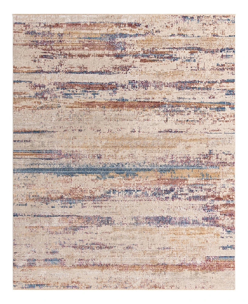 Closeout! Bayshore Home High-Low Pile Iyer IYE17 7'10" x 9'8" Area Rug