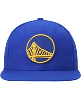 Men's Mitchell & Ness Royal Golden State Warriors Ground 2.0 Snapback Hat