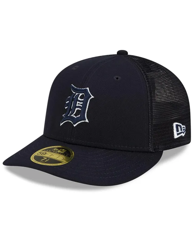 Detroit Tigers New Era Blackout 59FIFTY Fitted Hat - Black 8 1\/4