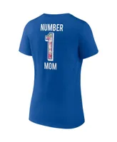 Women's Fanatics Royal Buffalo Bills Team Mother's Day V-Neck T-shirt