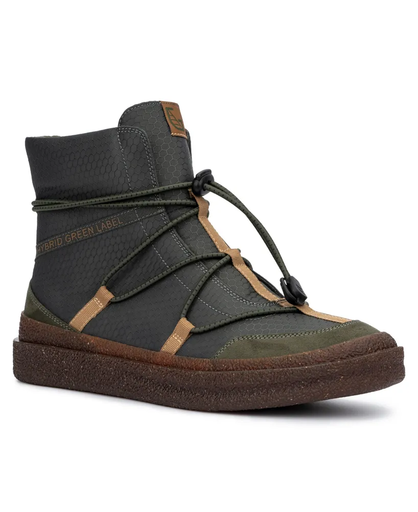 Hybrid Green Label Men's Shift High Top Sneakers