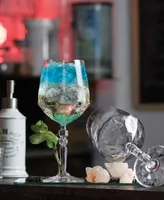 Lorren Home Trends Alkemist 6 Piece Stemmed Cocktail Goblet Set