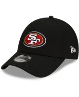 Men's New Era Black San Francisco 49ers Team The League 9FORTY Adjustable Hat