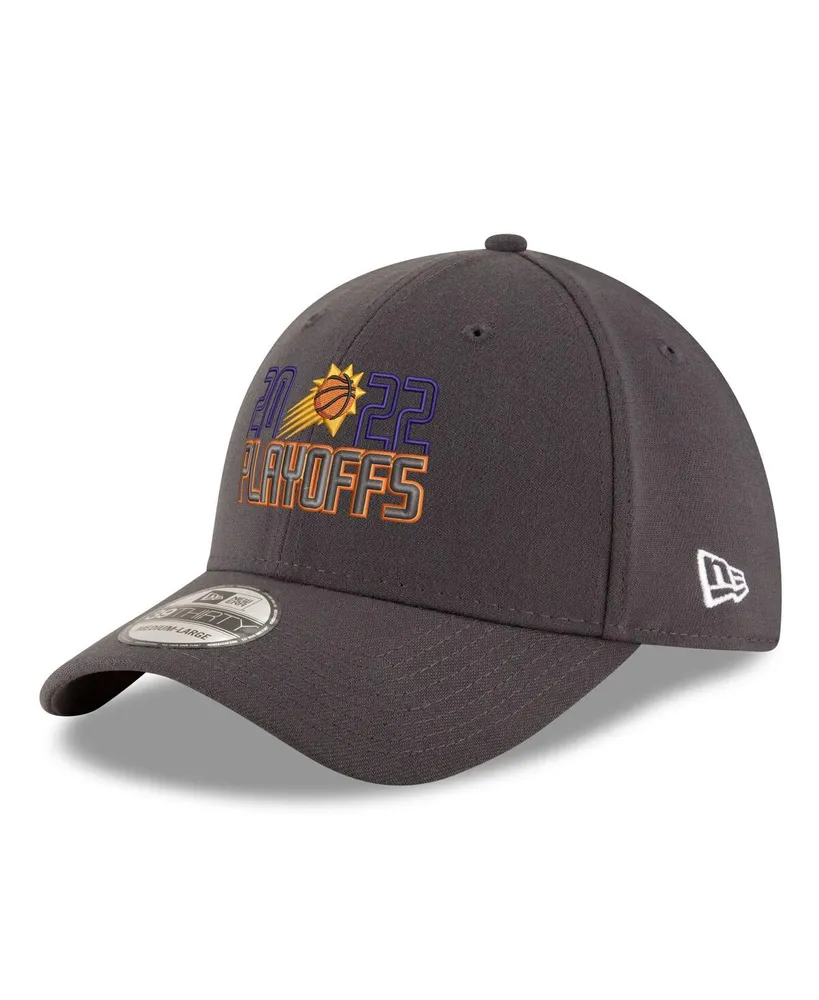 Men's New Era Phoenix Suns 2022 Nba Playoffs Bubble Letter 39THIRTY Flex Hat