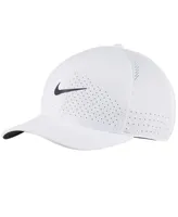 Men's Nike White Classic99 Swoosh Performance Flex Hat-dnu