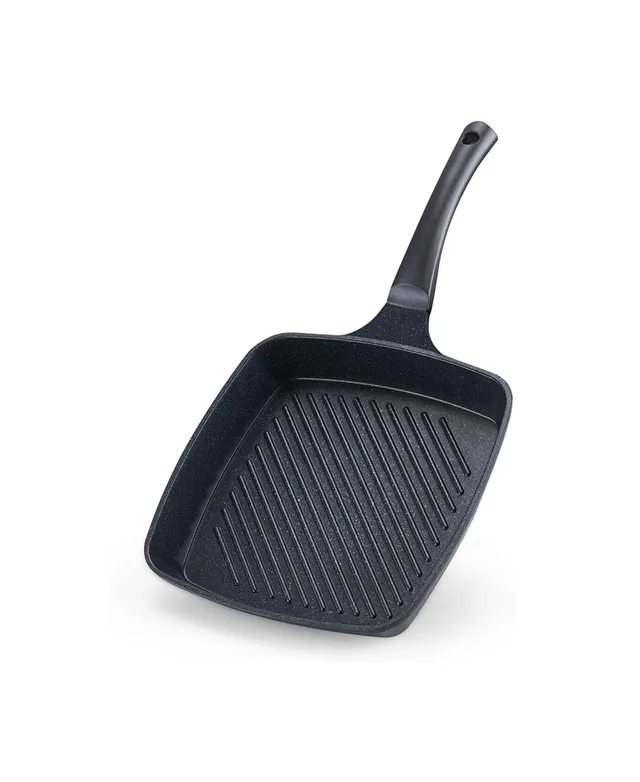 Cooks Standard Hard Anodized Nonstick Square Grill Pan 11 x 11-inch Black