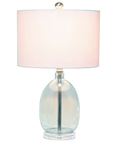 Lalia Home Oval Glass Table Lamp