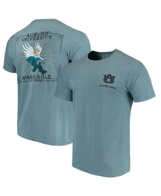 Men's Blue Auburn Tigers State Scenery Comfort Colors T-shirt