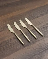 Cambridge Silversmiths Gaze Champagne Satin Spreaders Set, 4 Piece