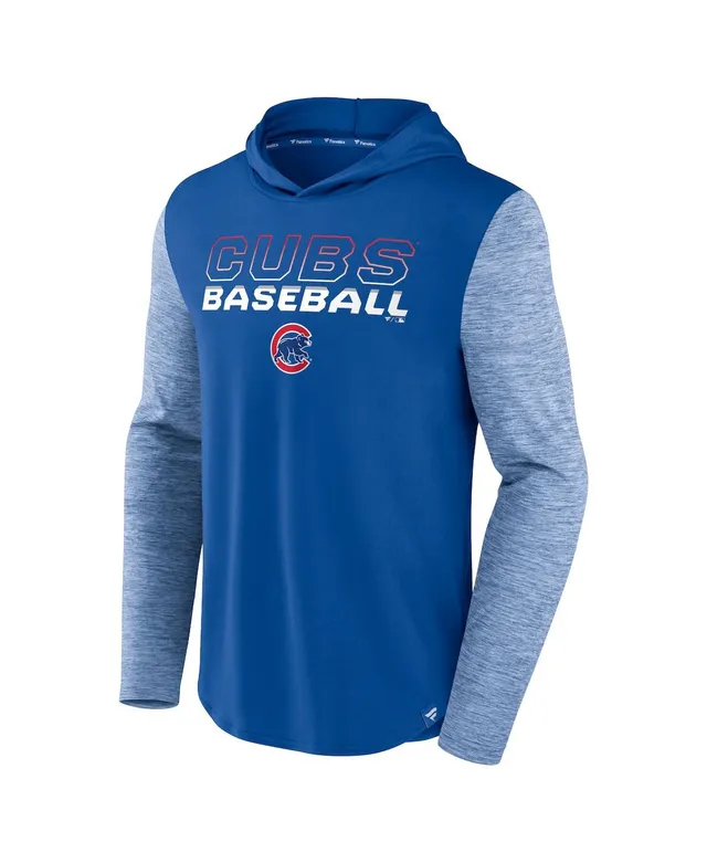 Men's Fanatics Branded Royal Chicago Cubs Extra Innings Pullover Hoodie