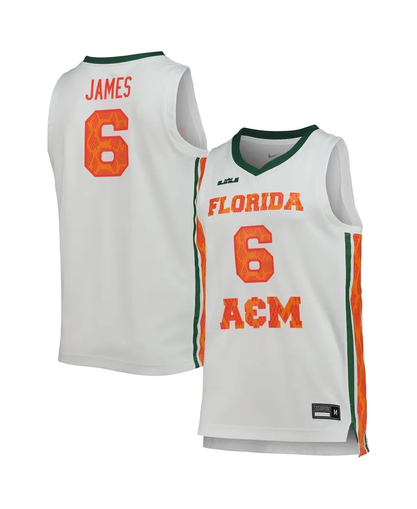 Nike Men's x LeBron James Florida A&M Rattlers Replica Basketball Jersey