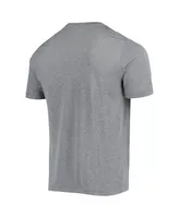 Men's Champion Gray Oklahoma Sooners Wordmark Slash T-shirt