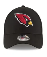 Men's New Era Black Arizona Cardinals Team Classic 39Thirty Flex Hat