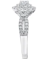 Diamond Bridal Set (1-1/6 ct. t.w.) in 14k White Gold
