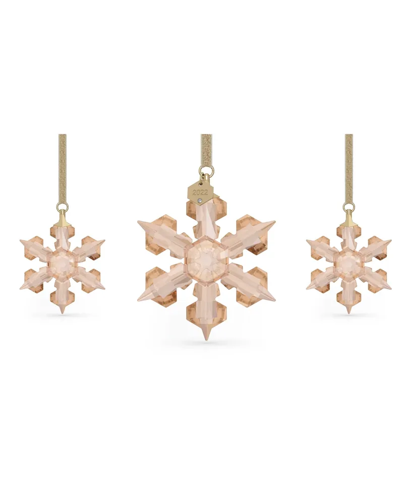 Festive Annual Edition 2022 Ornament Set, 3 Piece - Gold