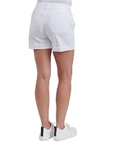 Democracy Women's Ab Solution Cargo Casual High Rise Shorts
