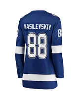 Women's Fanatics Andrei Vasilevskiy Blue Tampa Bay Lightning Premier Breakaway Player Jersey