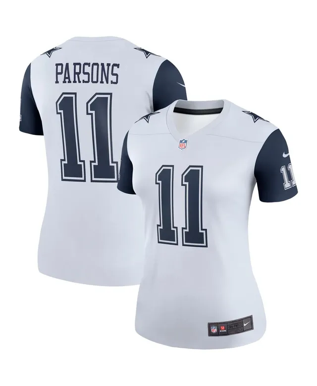 Women's Nike Micah Parsons Gray Dallas Cowboys Atmosphere Fashion Game  Jersey