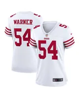 Women's Nike Fred Warner White San Francisco 49ers Player Game Jersey