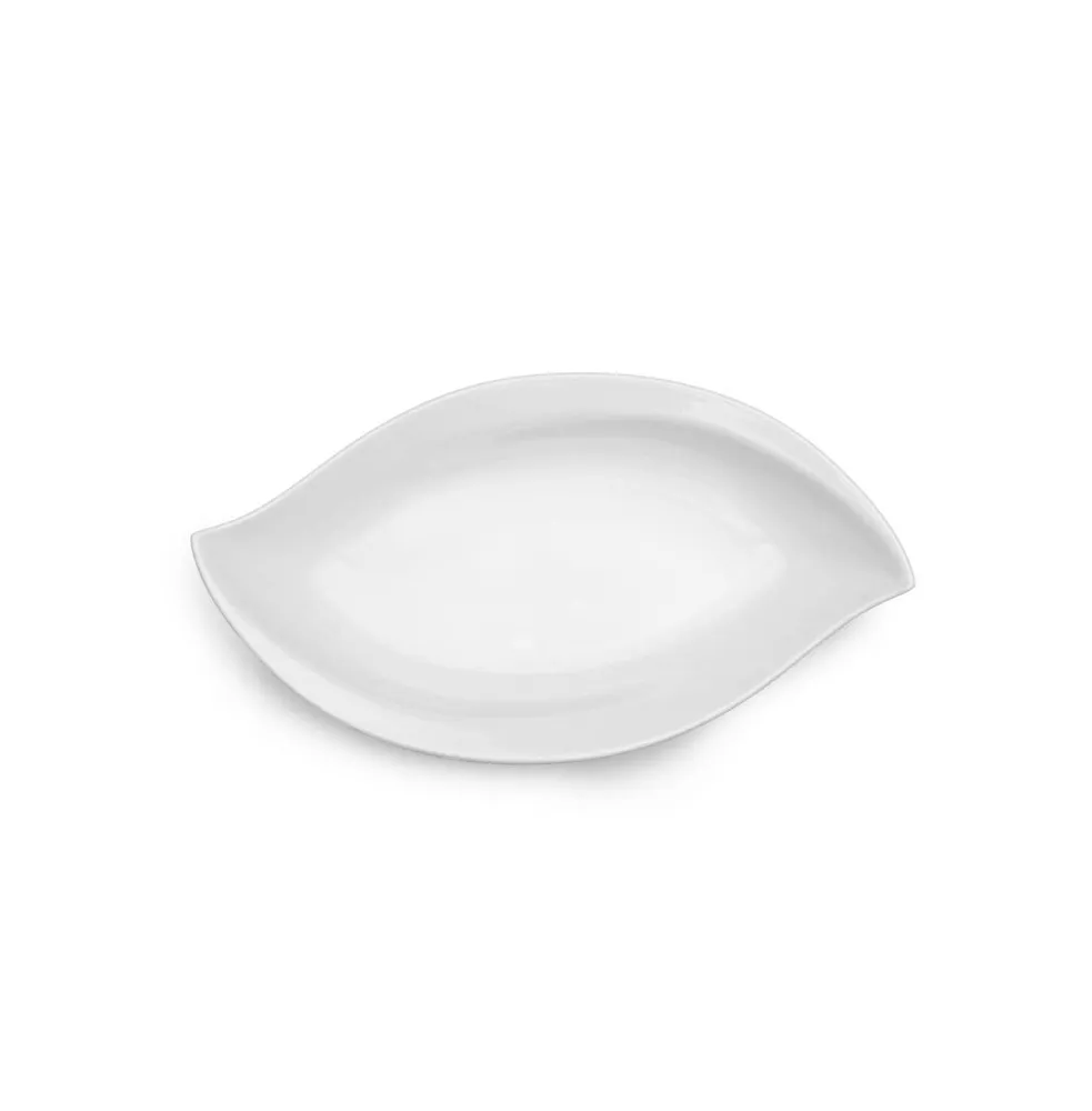 Q Squared Melamine 15" Petal Serving Platter