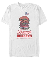 Men's Stranger Things Good Ol' Benny's Short Sleeve T-shirt
