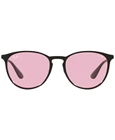 Ray-Ban Women's Photochromic Sunglasses, Erika Metal Evolve 54