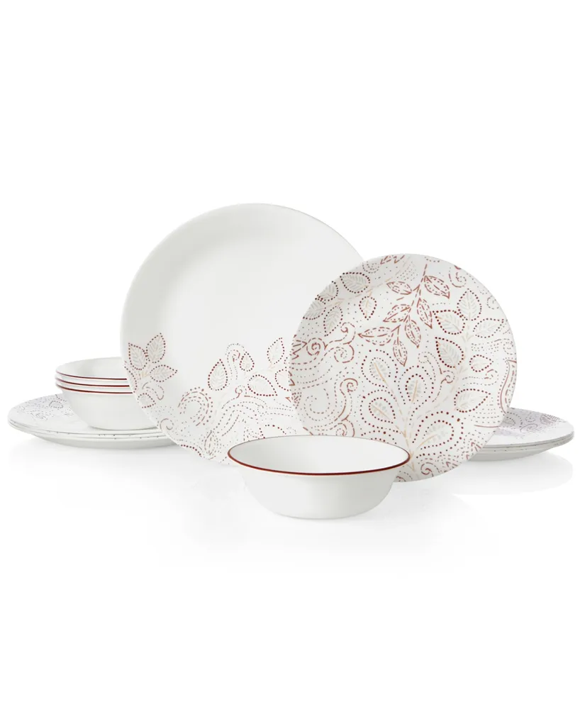 Corelle Chelsea Rose 12-pc. Dinnerware Set