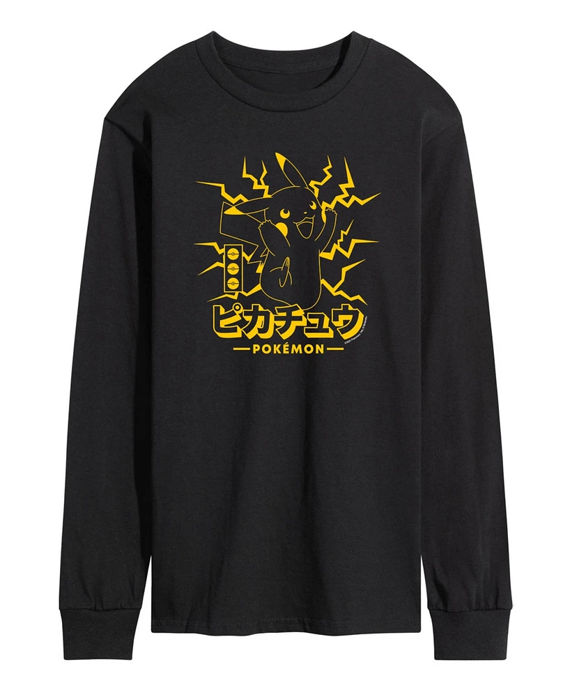 Men's Pokemon Long Sleeve T-shirt