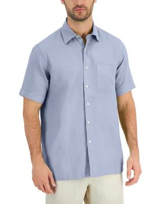 Club Room Men's 100% Linen Shirt