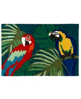 Liora Manne' Frontporch Parrot Pals 2' x 3' Outdoor Area Rug