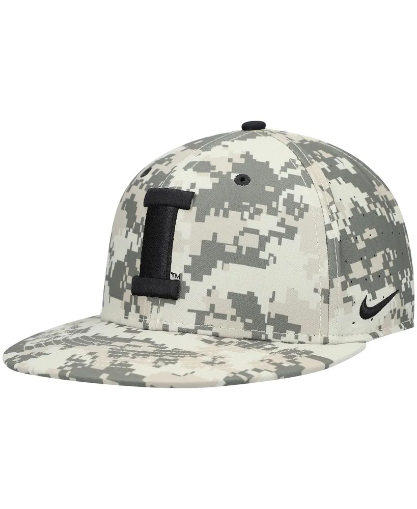 Men's Nike Camo Iowa Hawkeyes Baseball True Performance Fitted Hat