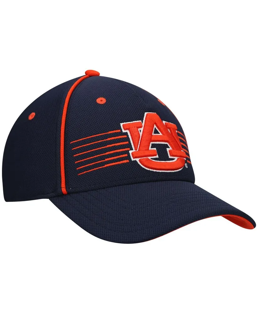 Men's Under Armour Navy Auburn Tigers Iso-Chill Blitzing Accent Flex Hat