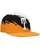 Men's Mitchell & Ness Tennessee Orange, White Tennessee Volunteers Paintbrush Snapback Hat