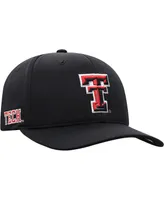 Men's Top of the World Black Texas Tech Red Raiders Reflex Logo Flex Hat