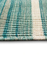 Liora Manne' Aruba Faded Stripe 8'3" x 11'6" Area Rug