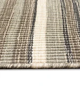 Liora Manne' Aruba Faded Stripe 2' x 7'6" Runner Area Rug