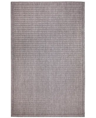 Liora Manne' Malibu Simple Border 7'10" x 9'10" Outdoor Area Rug