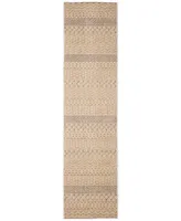 Liora Manne' Dunes Geo Stripe 1'11" x 7'6" Runner Outdoor Area Rug