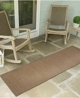 Liora Manne' Avalon Texture 2' x 7'6" Runner Outdoor Area Rug