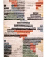 Orian Gemstone Deco Blocks Area Rug