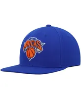 Men's Mitchell & Ness Blue New York Knicks Ground 2.0 Snapback Hat