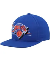 Men's Mitchell & Ness Blue New York Knicks Retro Bolt Deadstock Snapback Hat