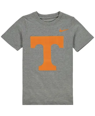 Boys and Girls Preschool Nike Charcoal Tennessee Volunteers Logo T-shirt