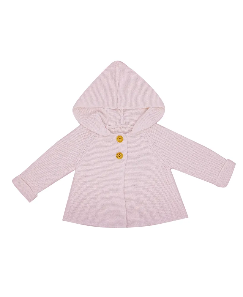 Baby Mode Signature Girls Long Sleeve Hooded Sweater